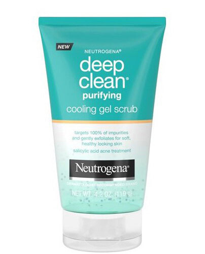 Neutrogena Deep Clean Purifying Cooling Gel Scrub