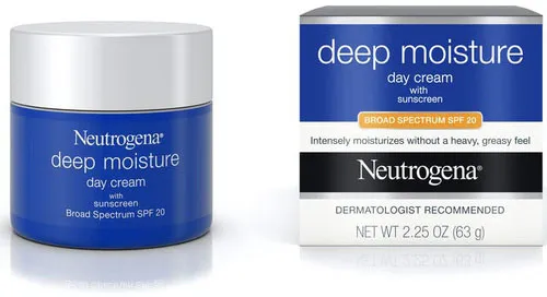 Deep Moisture Day Cream with Sunscreen Broad Spectrum SPF 20