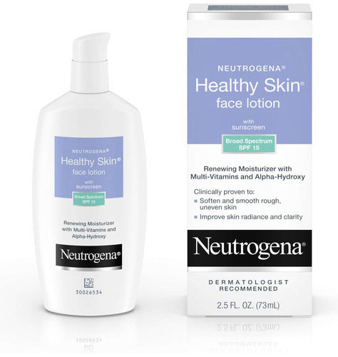 Neutrogena Healthy Skin Face Lotion with Sunscreen Broad Spectrum SPF 15