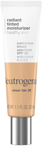 Neutrogena Healthy Skin Radiant Tinted Moisturizer SPF 30 Sheer Fair