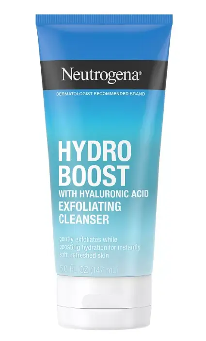 Hydro Boost Daily Gel Cream Exfoliating Cleanser With Hyaluronic Acid