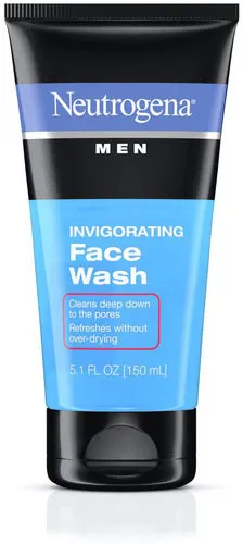 Men Invigorating Face Wash