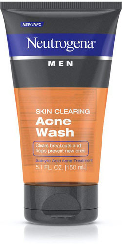 Men Skin Clearing Acne Wash