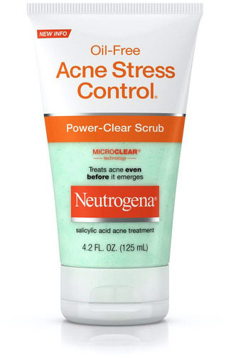 Oil-Free Acne Stress Control Power-Clear Scrub