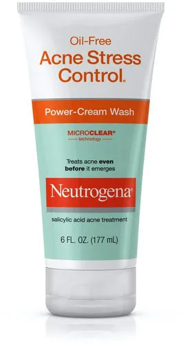 Oil-Free Acne Stress Control Power-Cream Wash