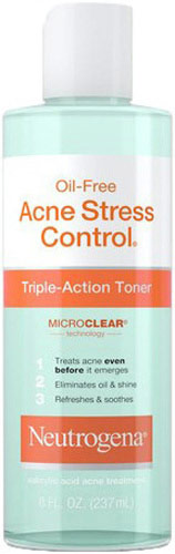 Oil-Free Acne Stress Control Triple-Action Toner