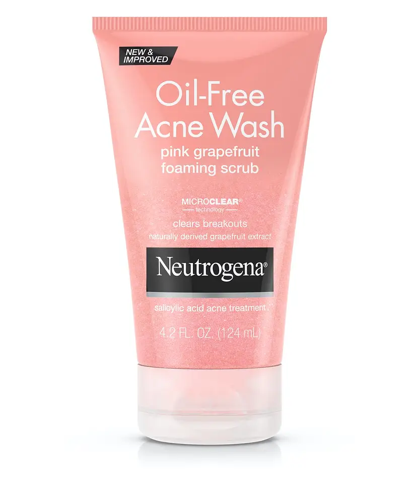 Neutrogena Oil-Free Acne Wash Pink Grapefruit Foaming Scrub