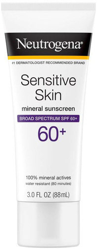 Neutrogena Sensitive Skin Sunscreen Lotion Broad Spectrum SPF 60