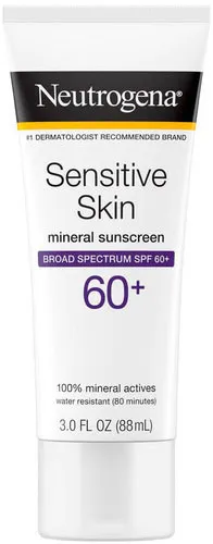 Sensitive Skin Sunscreen Lotion Broad Spectrum SPF 60