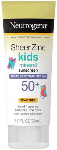 Sheer Zinc Kids Mineral Sunscreen Broad Spectrum SPF 50