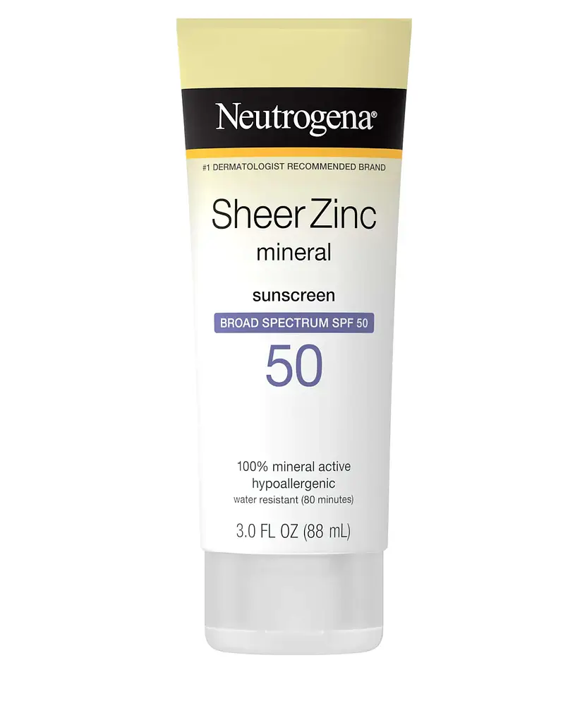 Sheer Zinc Mineral Sunscreen Lotion SPF 50