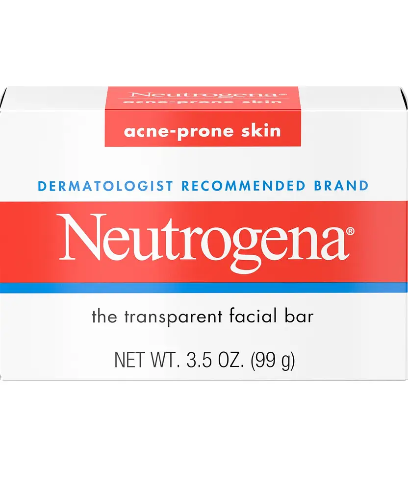 Transparent Facial Bar for Acne-Prone Skin