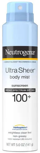 Ultra Sheer Lightweight Sunscreen Spray SPF 100