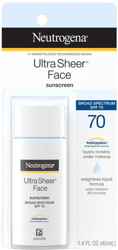 Ultra Sheer Liquid Sunscreen Broad Spectrum SPF 70