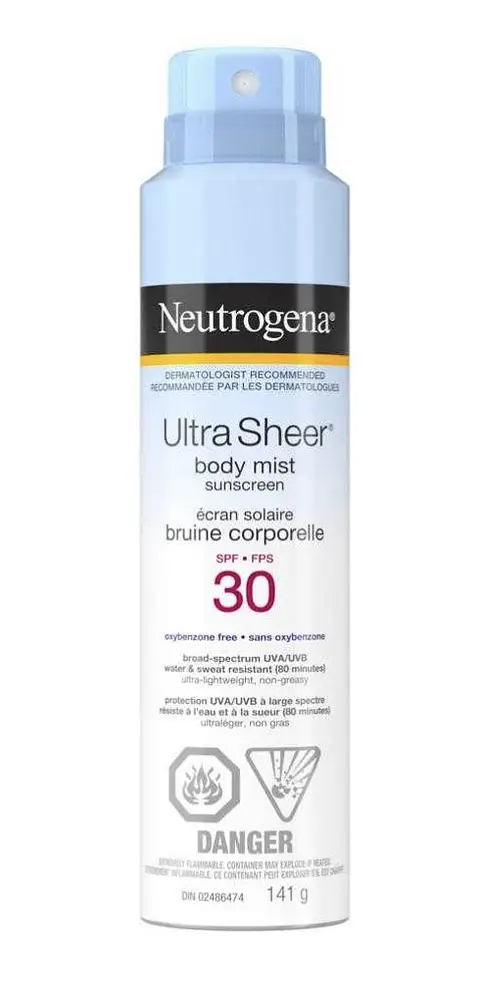 Ultra Sheer Sunscreen Spray SPF 30