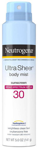 Ultra Sheer Sunscreen Spray SPF 30