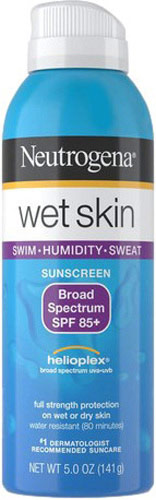 Neutrogena Wet Skin Sunscreen Spray Broad Spectrum SPF 85