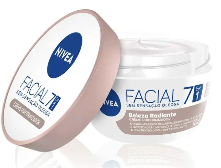 Creme Hidratante Facial Beleza Radiante 7 em 1