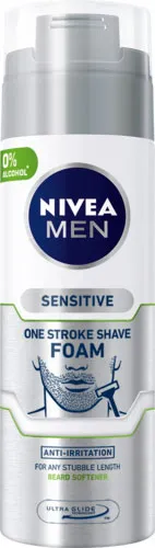 Sensitive One Stroke Shave Foam