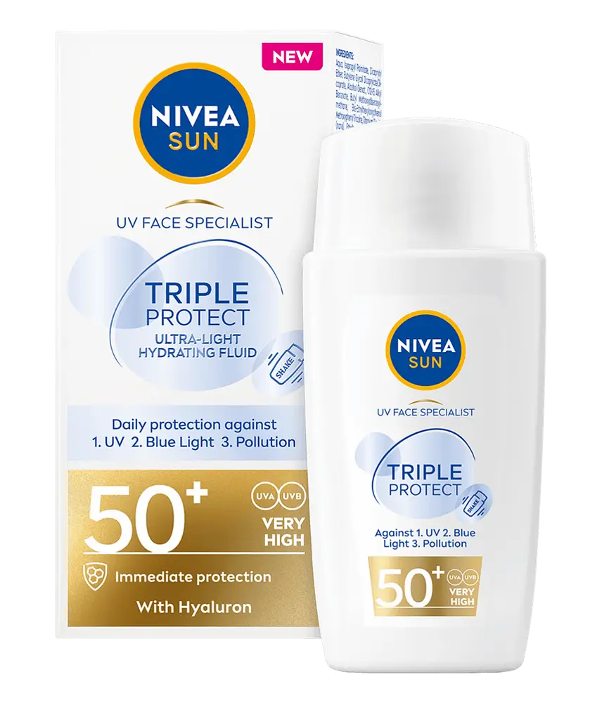 Nivea UV Face Triple Protect Fluid SPF 50+