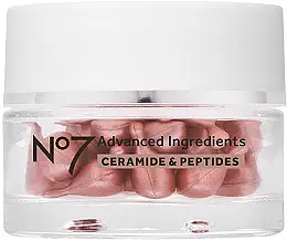 No7 Advanced Ingredients Ceramide & Peptides Facial Capsules