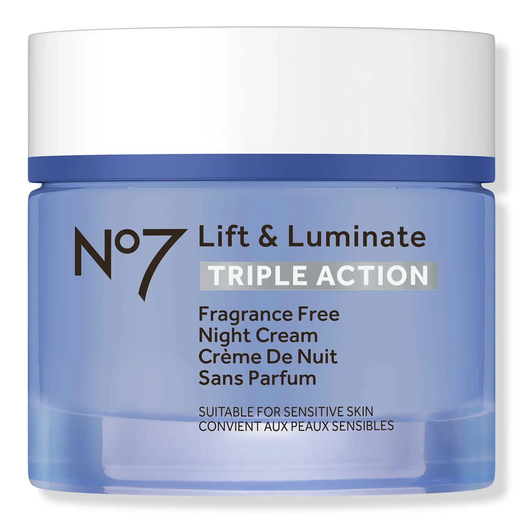 Lift & Luminate Triple Action Fragrance Free Night Cream