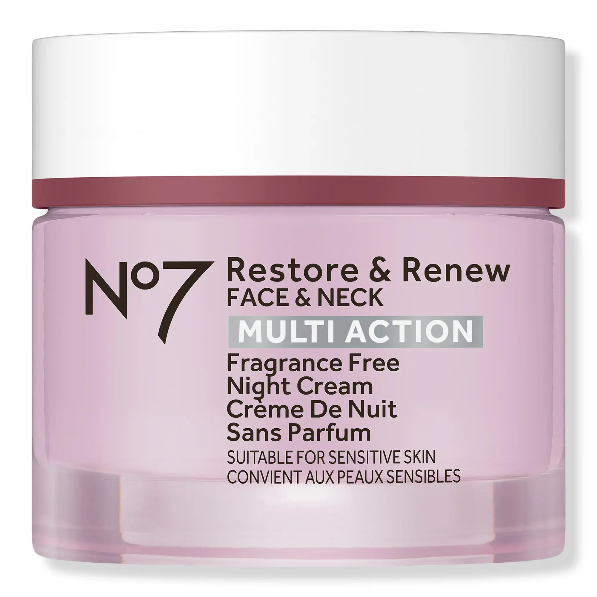 Restore & Renew Face & Neck Multi Action Fragrance Free Night Cream