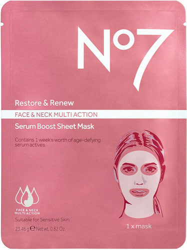 Restore & Renew Multi Action Serum Boost Sheet Mask