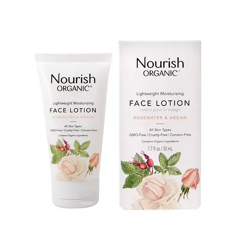 Organic Lightweight Moisturizing Face Lotion