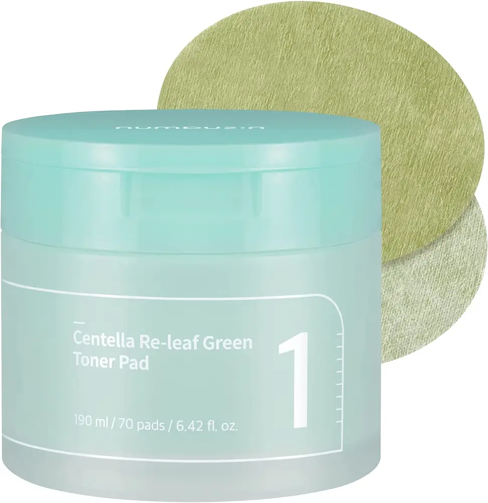 No.1 Centella Re-Leaf Green Toner Pad