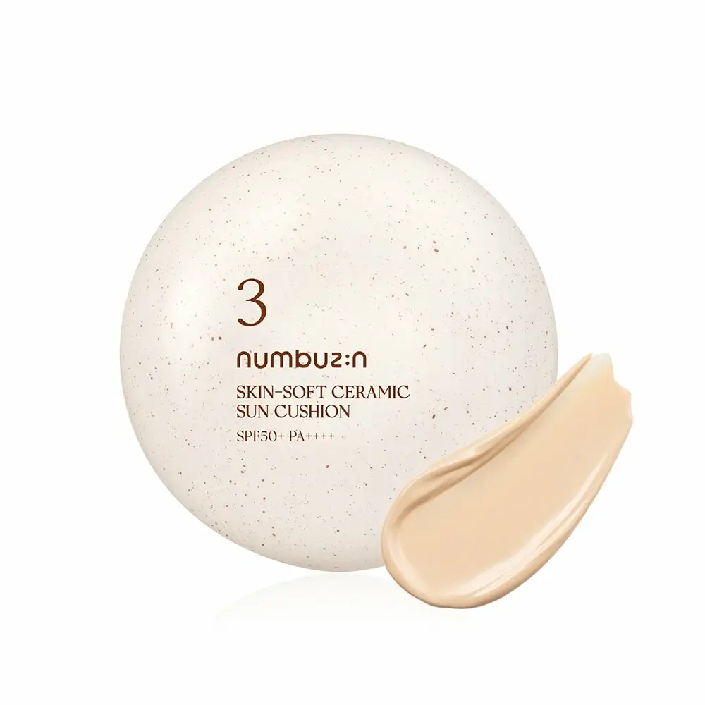 No. 3 Skin-Soft Ceramic Sun Cushion SPF 50+ PA++++