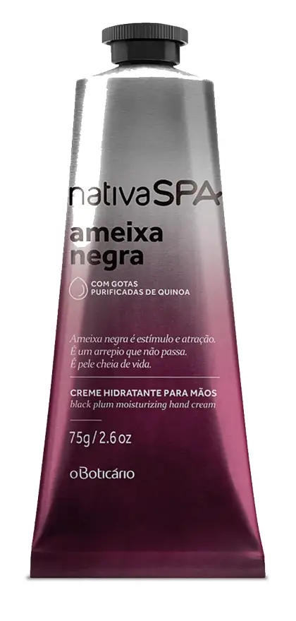 Creme Desodorante Para as Maos Nativa SPA Ameixa Negra