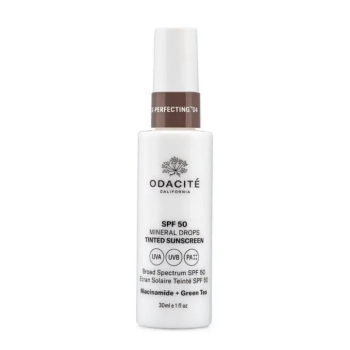 SPF 50 Tinted Mineral Drops 04 Medium Deep