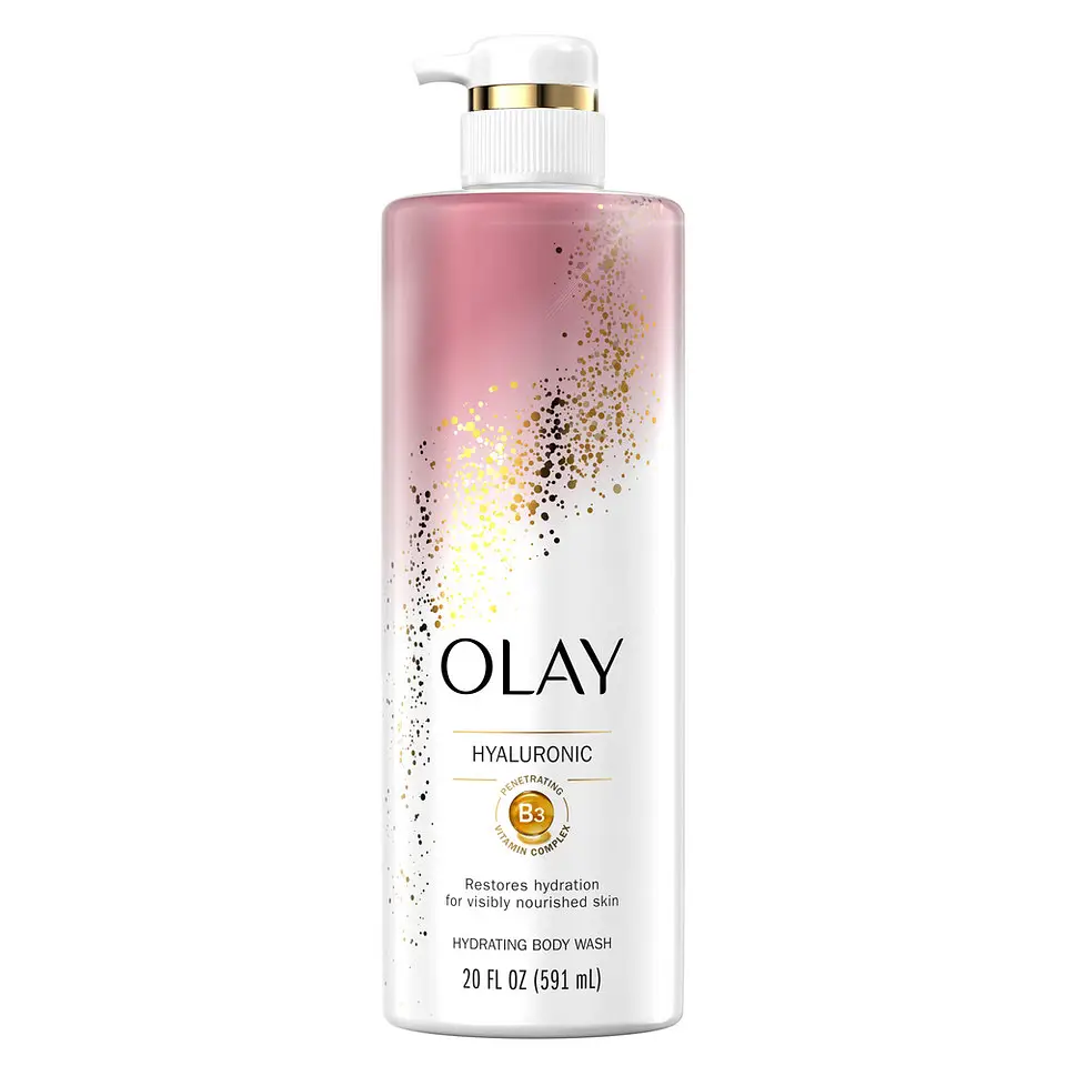 Olay Cleansing & Nourishing Body Wash with Hyaluronic Acid and Vitamin B3