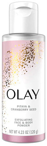 Olay Exfoliating Face & Body Powder Pitaya & Cranberry Seed