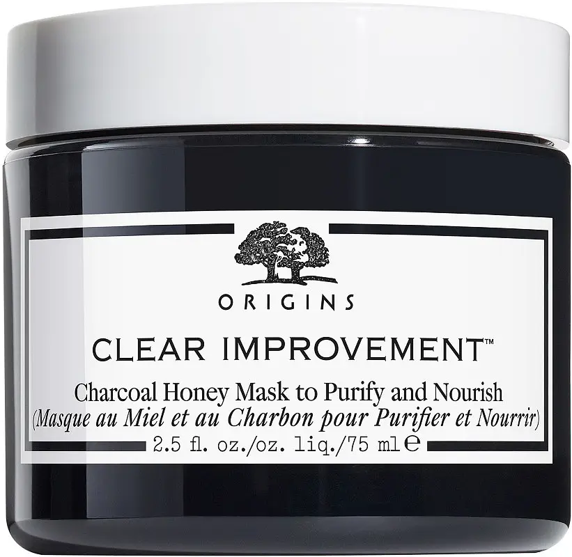 CLEAR IMPROVEMENTCharcoal Honey Mask To Purify & Nourish