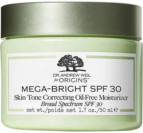 Dr. Andrew Weil for Origins Mega-Bright SPF 30 Oil-Free Moisturizer