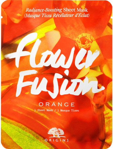 Origins Flower Fusion Orange Radiance-Boosting Sheet Mask