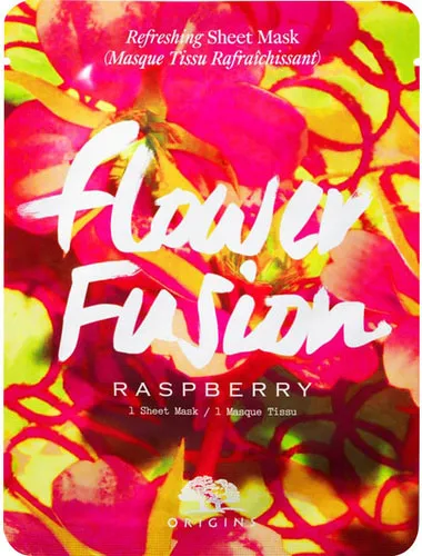 Flower Fusion Raspberry Refreshing Sheet Mask