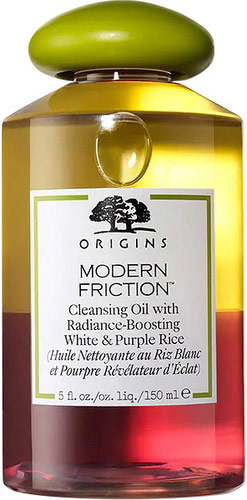 Modern Friction Cleansing Oil with Radiance-Boosting White & Purple Rice