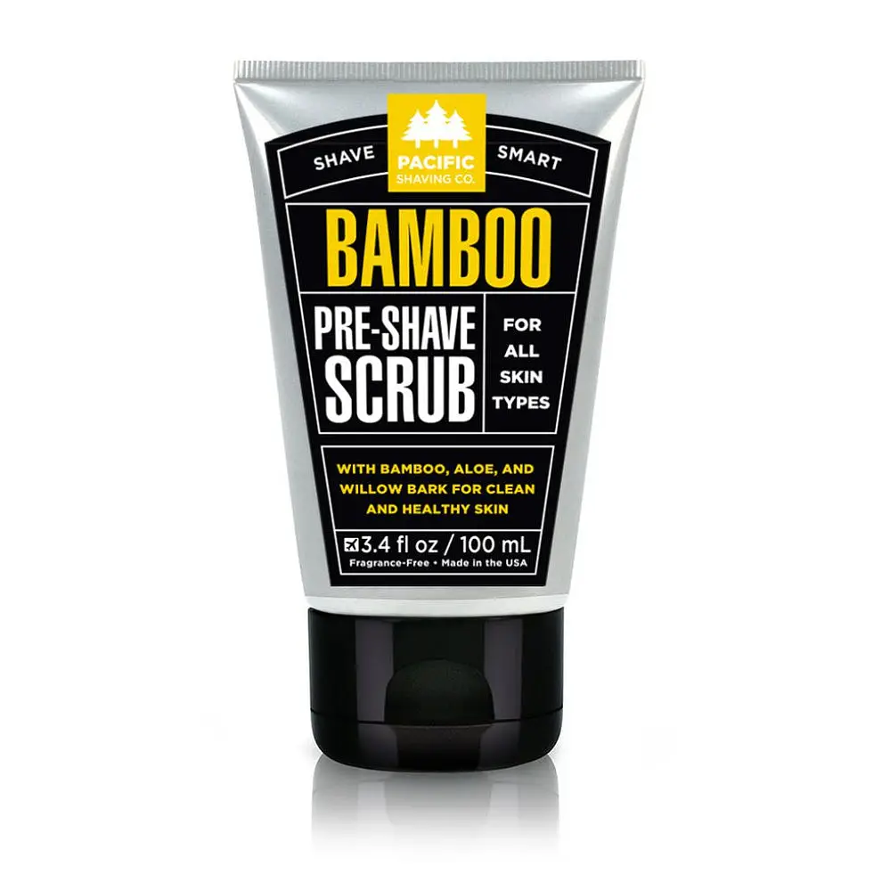 Bamboo Pre-Shave Scrub