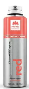 Colorful Shaving Cream Red Als Research