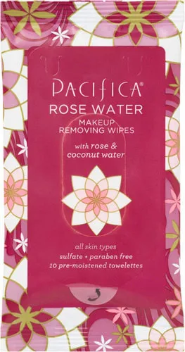 Rose Water Makeup Removing Wipes