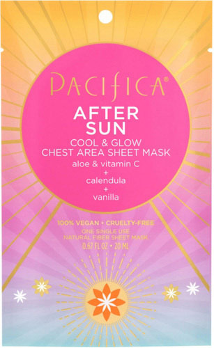 Sea & C After Sun Cool & Glow Chest Area Sheet Mask