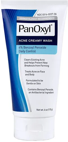 Acne Creamy Wash Benzoyl Peroxide 4% Daily Control