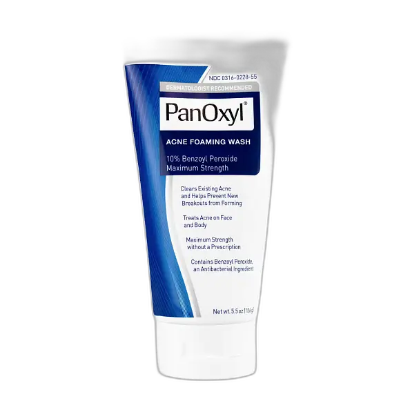 Acne Foaming Wash Benzoyl Peroxide 10% Maximum Strength