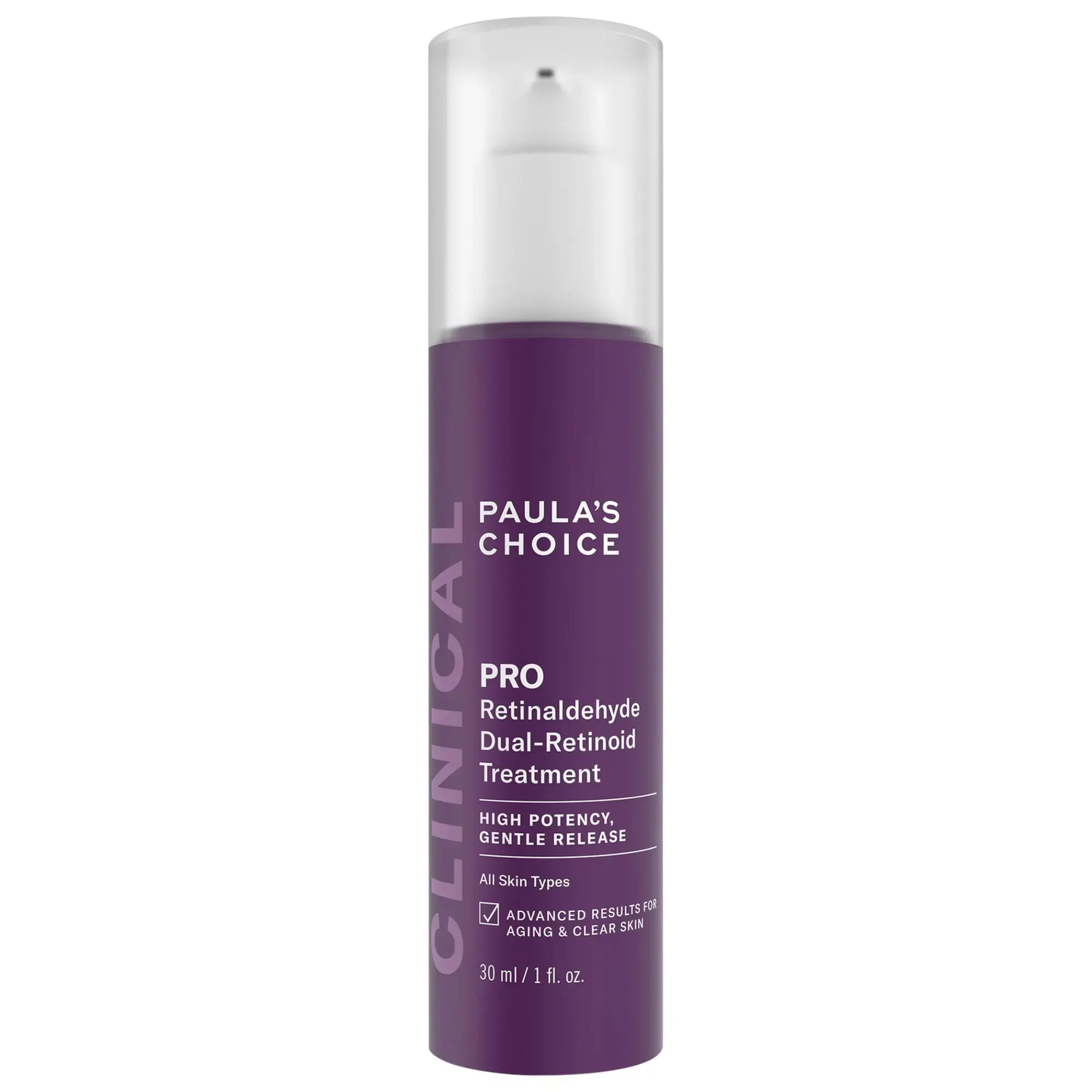 Clinical PRO Retinaldehyde Dual-Retinoid Treatment for Clear, Luminous Skin