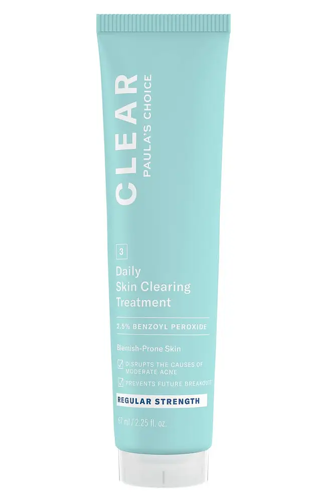 Regular Strength Daily Skin Clearing Treatment with 2.5% Benzoyl Peroxide