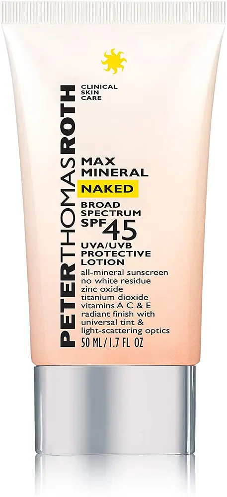 Max Mineral Naked Broad Spectrum SPF 45 Lotion