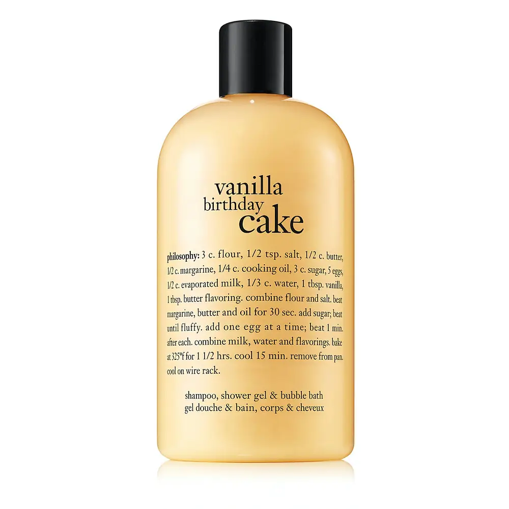 3-in-1 Bath & Shower Gel Vanilla Birthday Cake